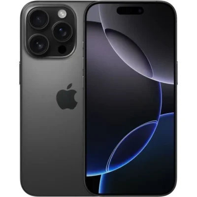 Apple iPhone 16 Pro 128GB Black Titanium (2024) – Reconditionné – Excellent état