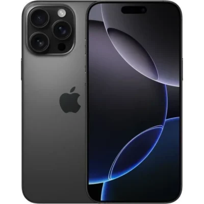 Apple iPhone 16 Pro Max 256GB Black Titanium (2024) – Reconditionné – Excellent état