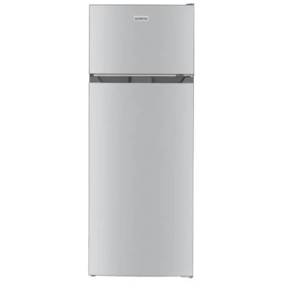 Réfrigérateur congélateur haut Oceanic OCEAF2D206S3 – 2 Portes – 206L – Froid statique – Silver