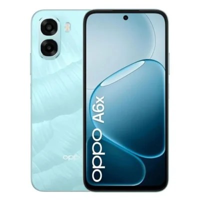 Smartphone – Oppo A6x – 4G – 4Go RAM – 128Go – Écran 6.75&Prime; 120Hz – Bleu Glacier