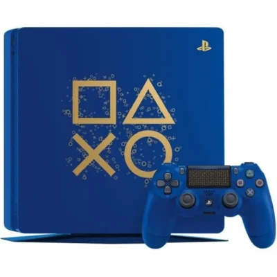 Console de jeux – Sony – PlayStation 4 – Édition Limitée – 500 Go – Couleur Bleu