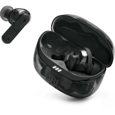 Écouteurs sans fil avec réduction de bruit – JBL – Tune Beam 2 – Ghost Noir