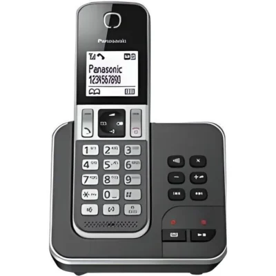 Panasonic KX-TGD320FRG Téléphone sans Fil Répondeur, Base et Combiné, Mains Libres, Identification de l&rsquo;Appelant