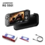 Anbernic RG 55G1 console portable,écran IPS 5,5 pouces 1920*1080,support WIFI5/BT5.0/AI,6000 mAh,8Go+128Go,console