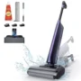 Ultenic AC1 Triflex Aspirateur Balai Laveur Sans Fil, Design Plat à 180°, Nettoyage Humide et Sec, 25 kPa, 65 Min