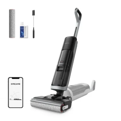 Aspirateur Eau et Poussière sans Fil Dreame H14 AE Aspirateur Laveur, 18 kPa, Lavage/séchage de la Brosse 60 °C, Brosse à