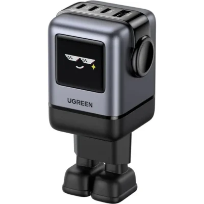 Chargeur secteur robot 4 ports – UGREEN – 100W – PD – Noir