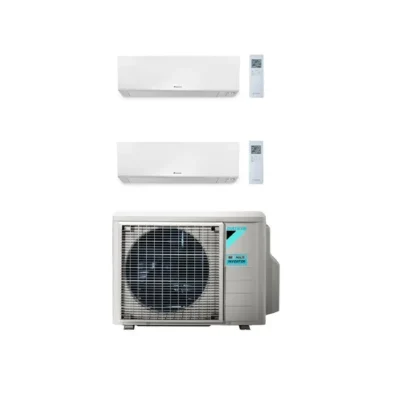 Climatisation Bi split DAIKIN BLUEVOLUTION 2MXM40 + 2 unités intérieures Perfera 1500w R32