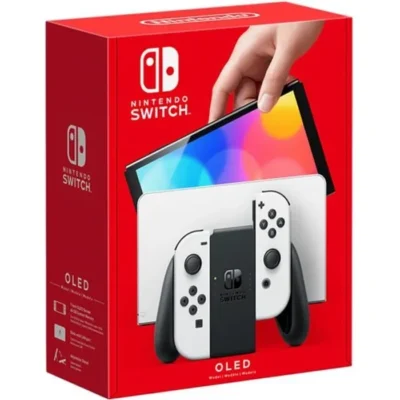 Console de salon – Nintendo – Switch OLED – Couleur Blanc – HDMI – Standard-Version JP
