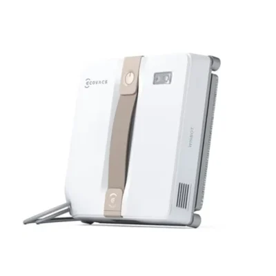ECOVACS WINBOT Mini Robot de Nettoyage de vitres, Double Buses avec pulvérisation ultrasonique, système de Protection à 9 étapes