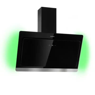 Klarstein Aurora Eco 90 Hotte aspirante 585 m³/h 90 cm sans tête Lumière d&rsquo;ambiance CEE A+