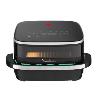 Air fryer mono – MOULINEX – Easy Fry XL Surface & Pizza AL4018F0 – 4 L – Extra‑Crisp – Double chauffe haut/bas