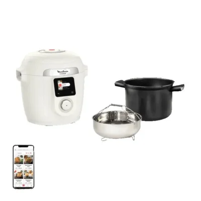 Multicuiseur – MOULINEX – Cookeo Wifi 8-en-1 – 6 L – 8 modes – Wi‑Fi connecté