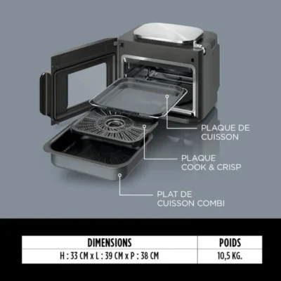 Multicuiseur NINJA – Combi SFP700EU – Capacité 12,5L – 12 programmes de cuisson – 1780W