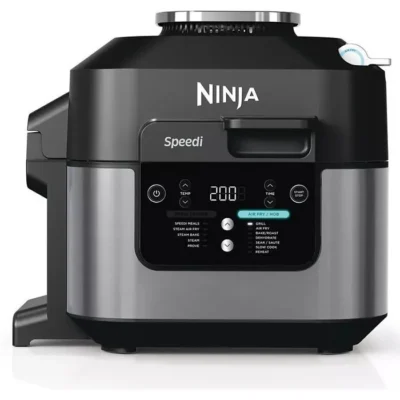 Multicuiseur NINJA – Speedi Rapid Cooker ON500EU – Capacité 5,7L – Argent/Noir – 1760W