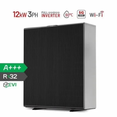 ZEALUX PLUS Pompe à chaleur air-eau monobloc réversible 12kW 3PH R32 pour plancher chauffant hydraulique ou radiateurs